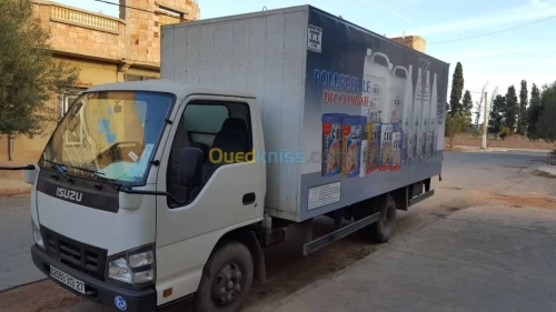 Transport camion ISUZU avec Chauffeur