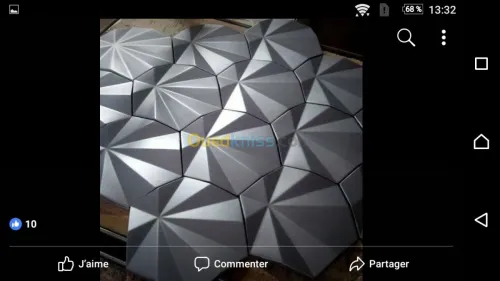 Fabrication des panneaux 3D