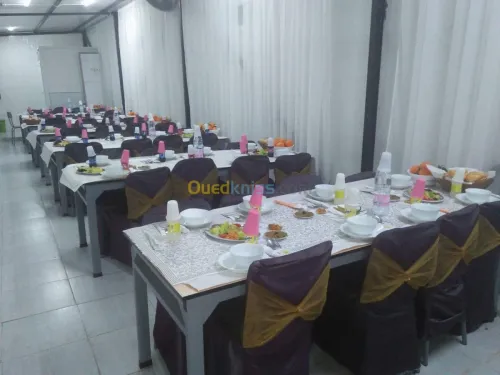 Salle de diner et salle des fetes