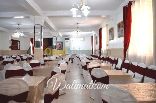 Salle de diner et salle des fetes