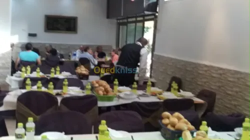 Salle de diner et salle des fetes