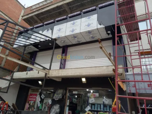Habillage façade en alucobande 