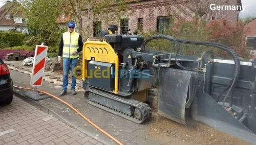 Mini trancheuse   Mini trancheuse 