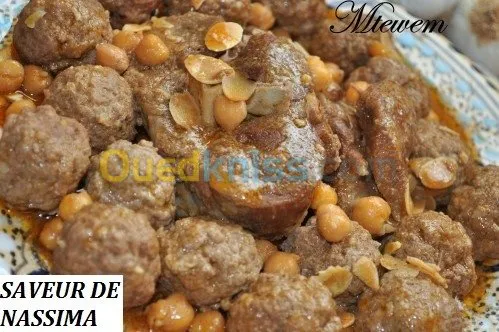 Cuisine traditionnelle pour occasions