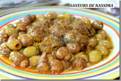 Cuisine traditionnelle pour occasions