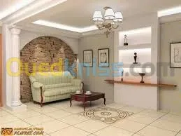 pose et decoration plafon mur mentager