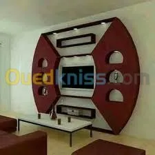 pose et decoration plafon mur mentager