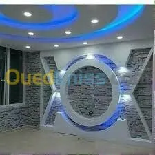 pose et decoration plafon mur mentager