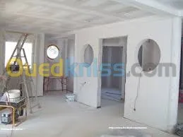 pose et decoration plafon mur mentager