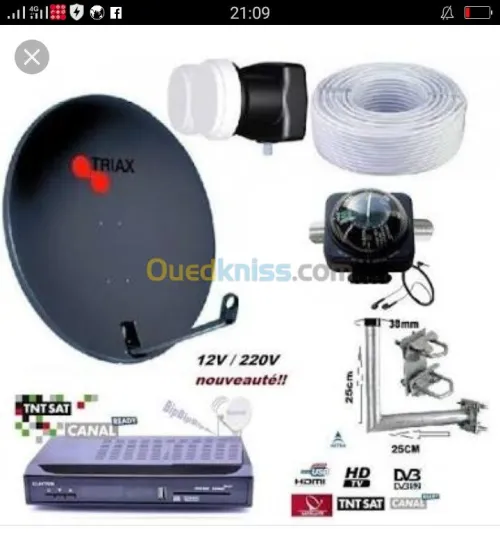 Installation parapol