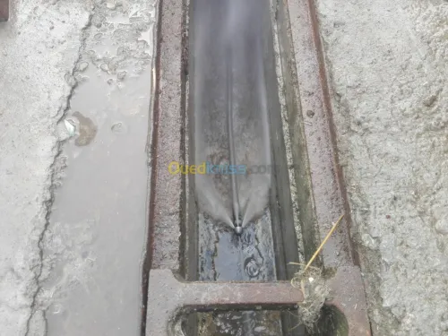 Débouchage curage vidange fossé