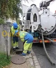 Débouchage curage vidange fossé