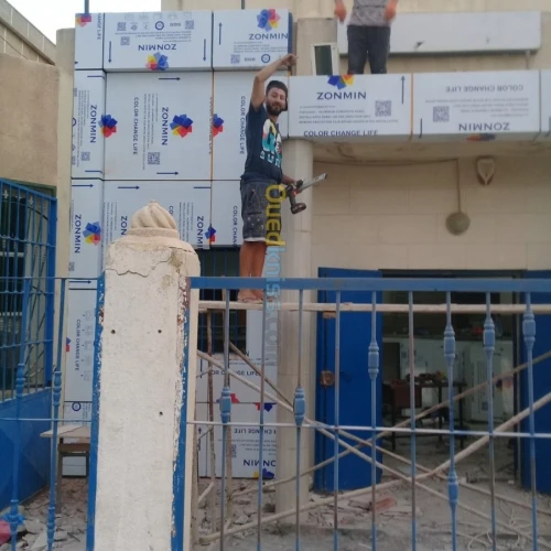 تزيين وجهات المحلات بالالكوبند