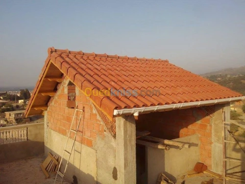 Charpentier  تركيب قرميد