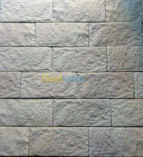 انتاج وتلبيس الحجر الصناعي