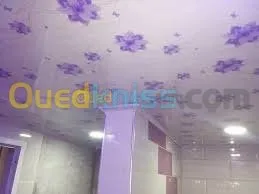 plomberie et faux plafond pvc