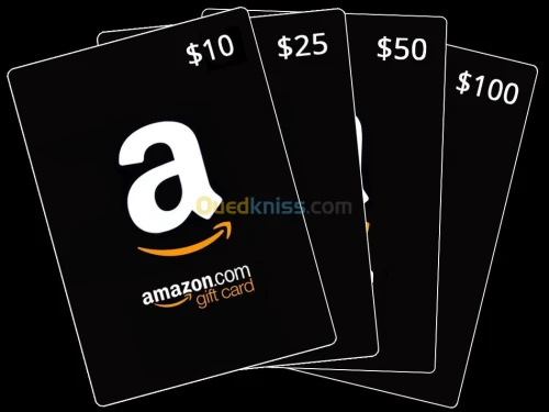 Cartes Credit Amazon/iTune/GooglePlay