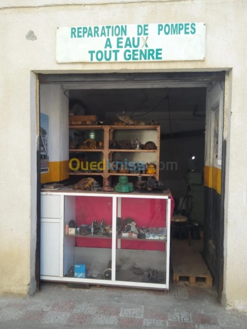 reparation tout type de pompes à eaux 