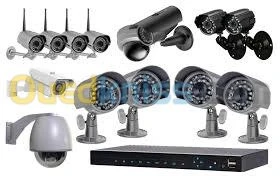 installation tout types de camera.