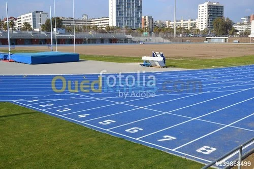Piste d'athlétisme& multisports & Air 