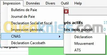 gestion de la paie (IRG 2022)