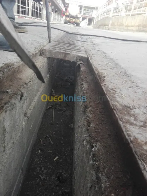 Curage canalisation débouchage vidange
