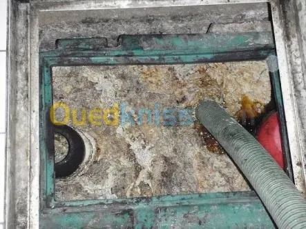 Curage canalisation débouchage vidange