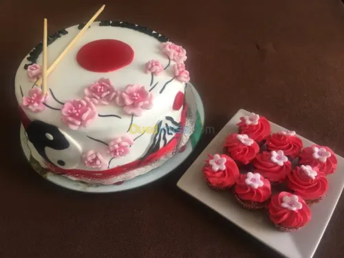 réalisation de gateaux d'anniversaire 