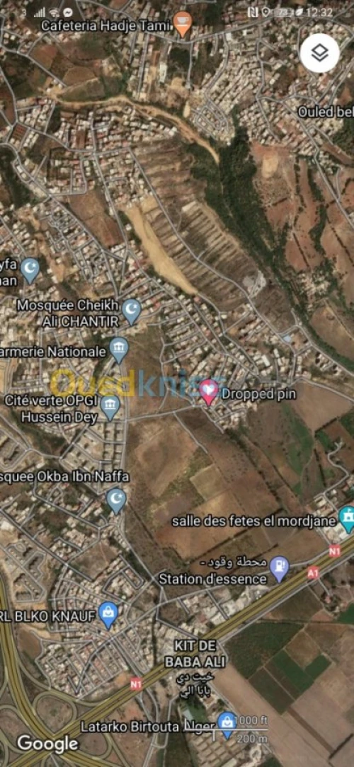 Vente Terrain Alger Khraissia