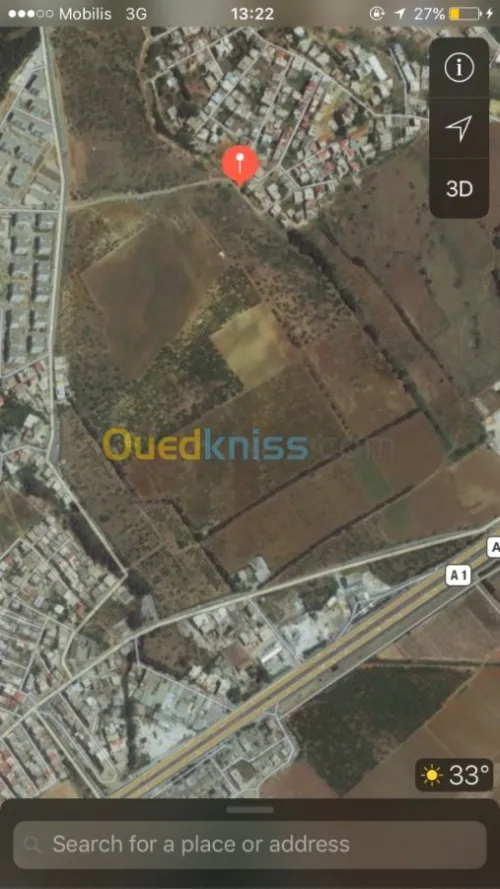 Vente Terrain Alger Khraissia