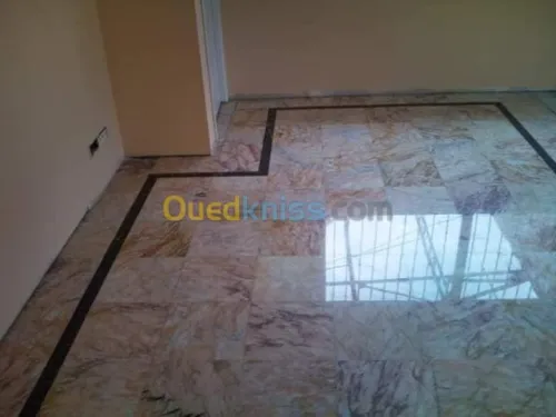 Ponçage et lustrage marbre / carrelage