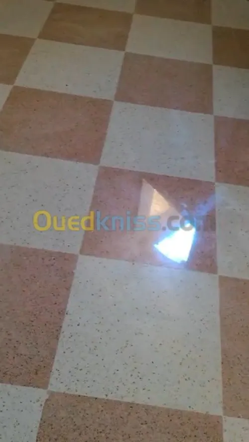 Ponçage et lustrage marbre / carrelage