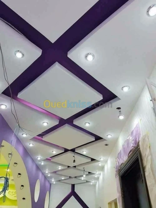 La pose de faux plafond simple et deco