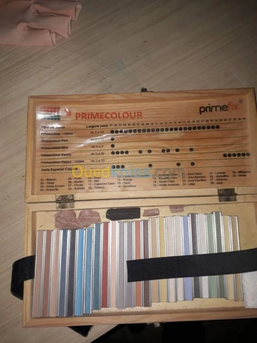 Ciment colle, enduit, pâte à joints 