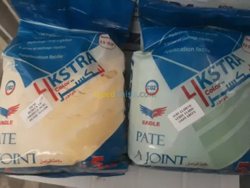 Ciment colle, enduit, pâte à joints 