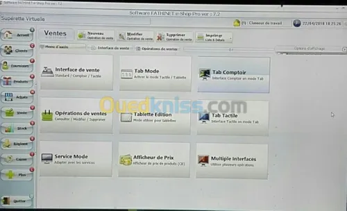 Pack logiciels et matériel de commerce