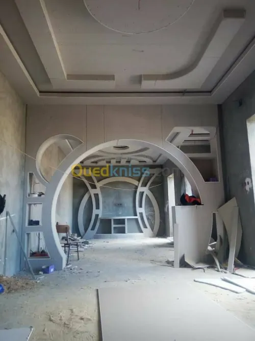 Peinture décorative+Placoplatre
