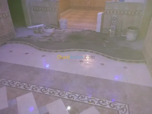 Chape pose toute type ceramique marbre