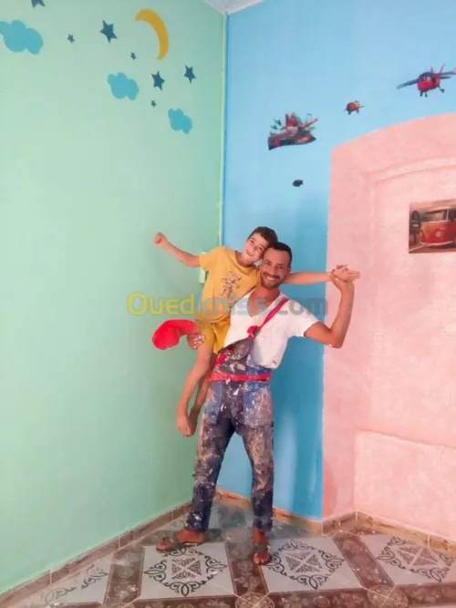 Peintre et décoration