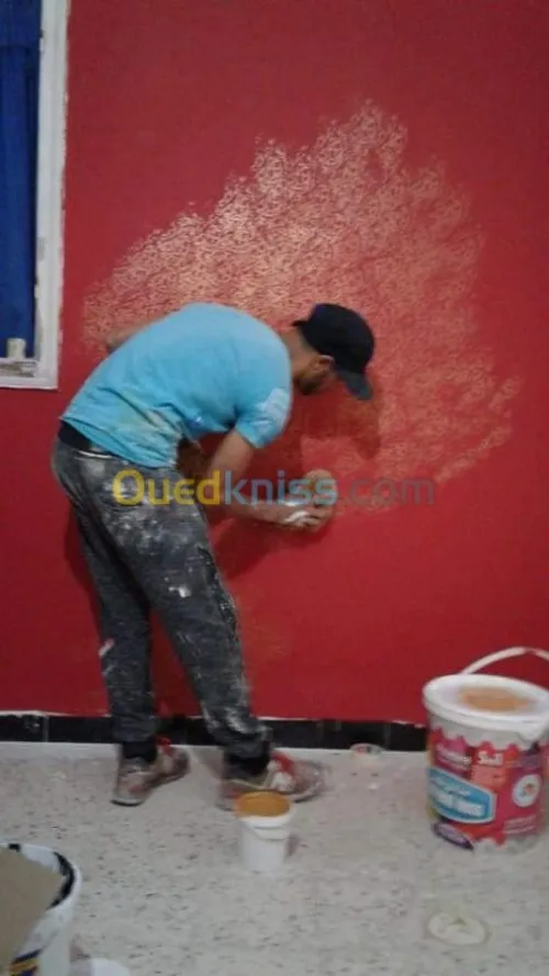Peintre et décoration