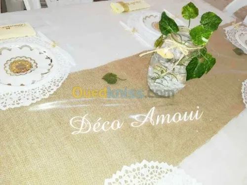  décoratrice et Decoration mariage 