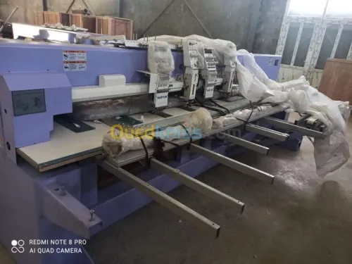 Machine de broderie 2 têtes et 1 tête 