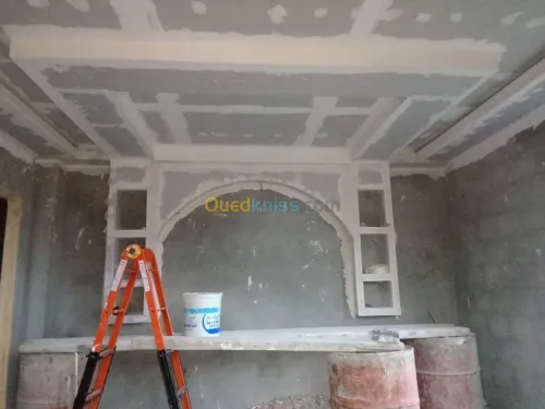 Travaux de décoration  