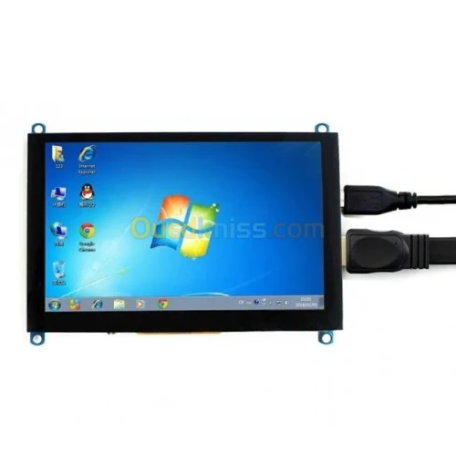 ÉCRAN TACTILE 5 /7 POUCES Raspberry pi 