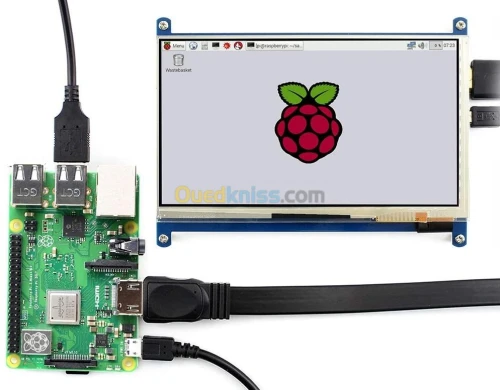 ÉCRAN TACTILE 5 /7 POUCES Raspberry pi 