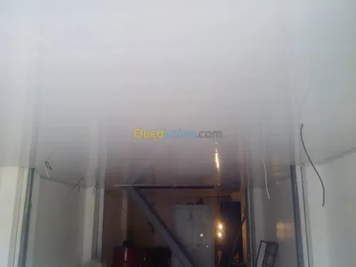 Faux plafond PVC  & polycarbone