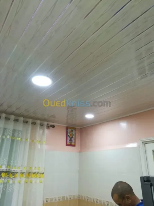Faux plafond PVC  & polycarbone