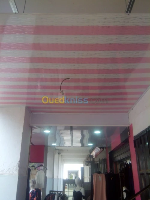 Faux plafond PVC  & polycarbone