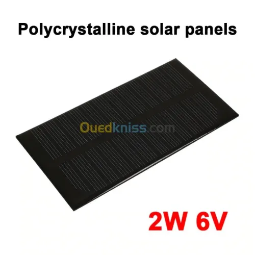 Cellule solaire (12V 6V 5V  ) arduino