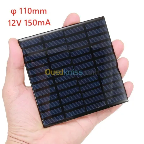 Cellule solaire (12V 6V 5V  ) arduino
